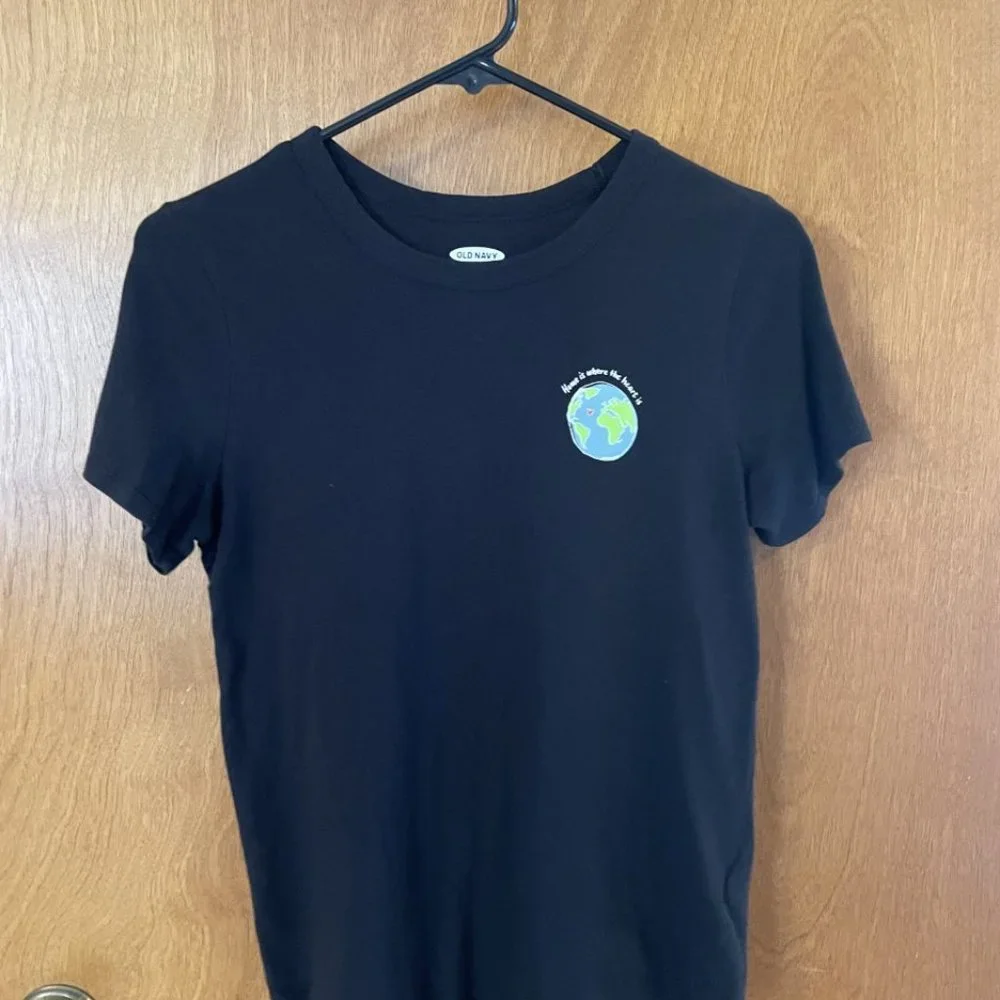Set of 3 Old Navy Short Sleeve TShirts Top Women's Size XSmall Blue Yellow EUC - Picture 10 of 13